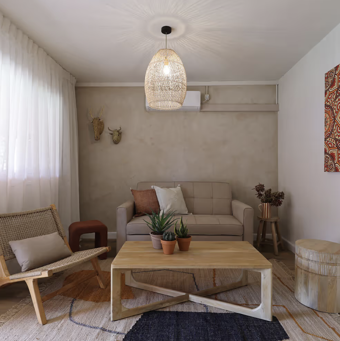 סלון נעים ומעוצב