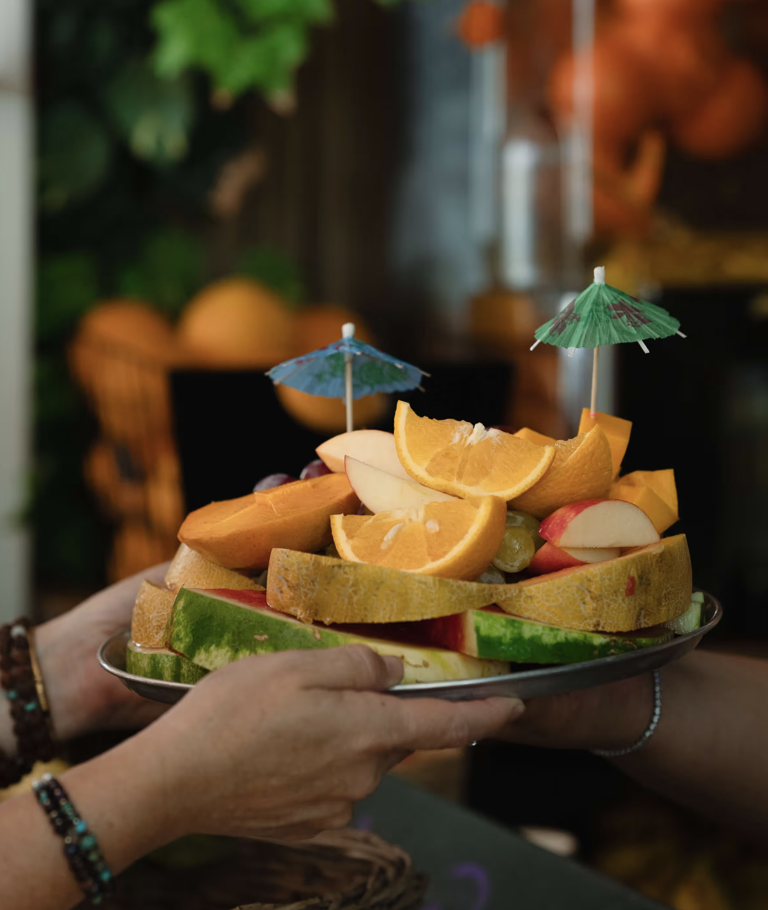 מגש פירות טריים